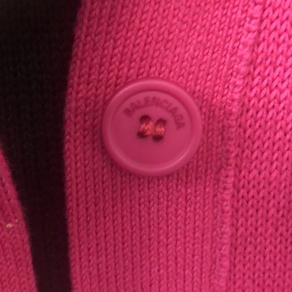 Balenciaga long sleeve button down oversize cardigan - Picture 6 of 7
